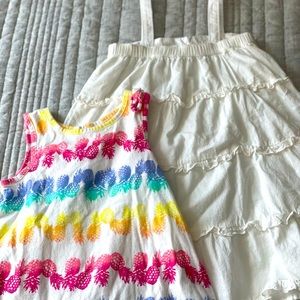 Girls 4T and 5T GAP Summer Dresses